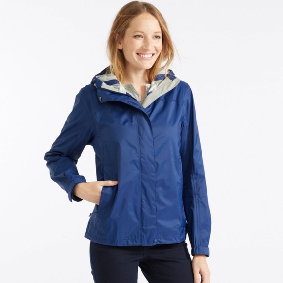 L.L. Bean Jackets & Blazers - LL Bean French Blue Rain Jacket